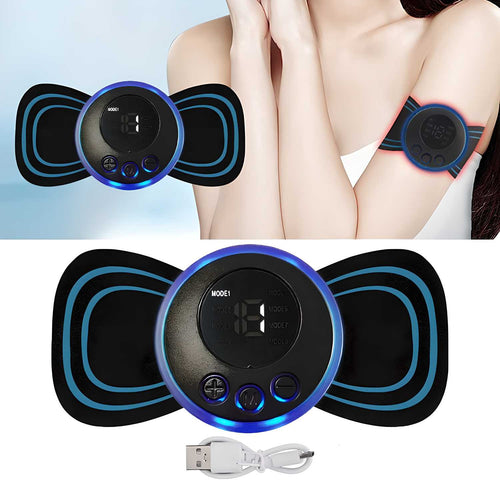 Mini Massager with 8 Modes and 19 Strength Levels for Shoulder,Arms,Legs,Back Pain