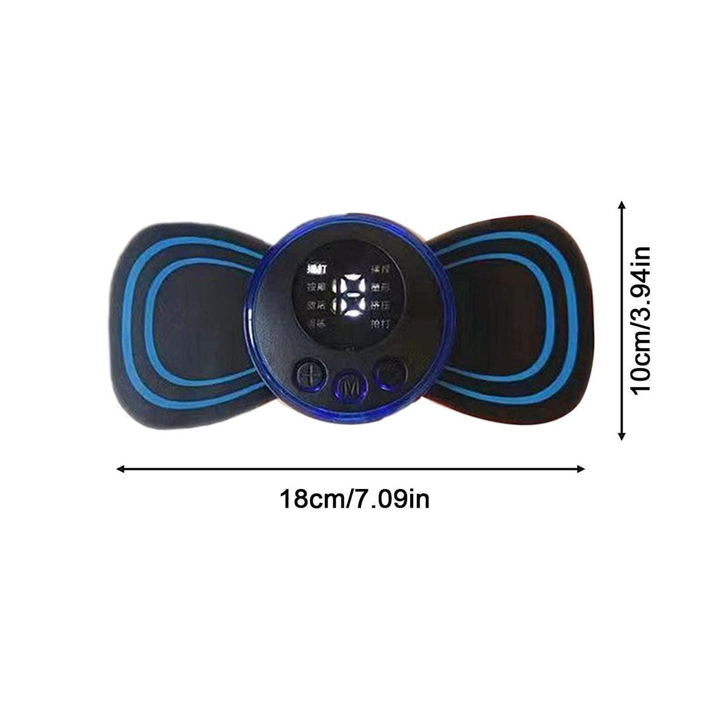 Mini Massager with 8 Modes and 19 Strength Levels for Shoulder,Arms,Legs,Back Pain