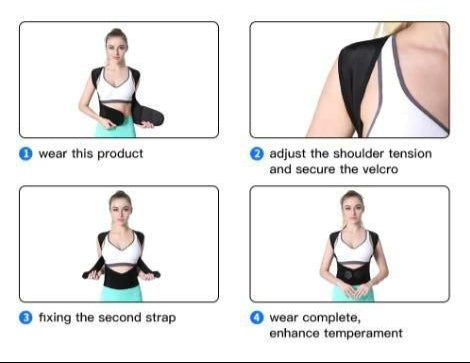 Back Posture And Slouching Corrector and Pain Relieve Belt
